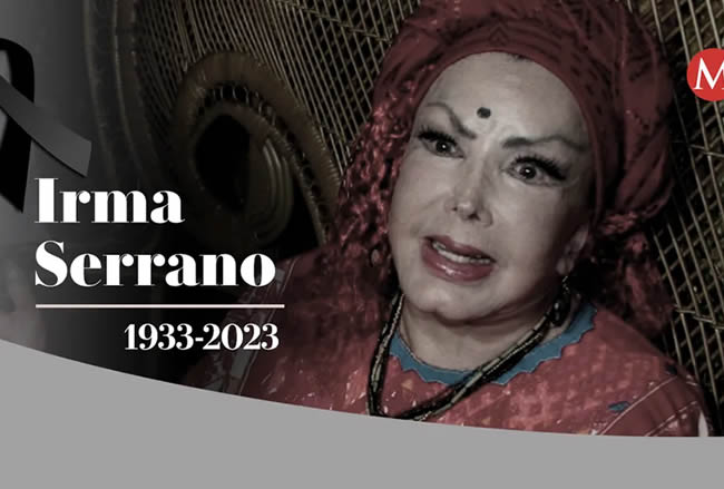 Murió Irma Serrano, 'La Tigresa', de un infarto fulminante a los 89 años