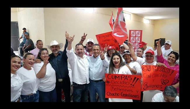 Militantes y simpatizantes de 12 municipios de la sierra alta de Sonora, manifiestan su respaldo total a Beltrones