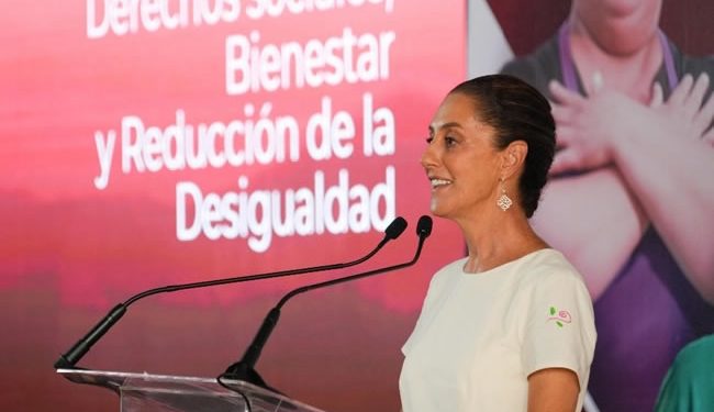 Presenta Sheinbaum proyecto para reducir la pobreza y desigualdad
