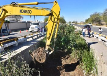 Retira Servicios Públicos Municipales más de 9 mil toneladas de residuos de canales
