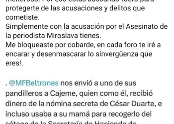 Tras enfrentamiento en foro de Sonora, Barousse advierte a Corral que seguirá encarándolo