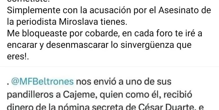 Tras enfrentamiento en foro de Sonora, Barousse advierte a Corral que seguirá encarándolo