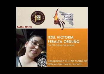 Reportan desaparición de mujer en Hermosillo; activan Protocolo Alba para su localización