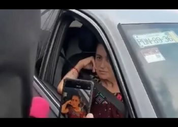 Encapuchados interceptan a Sheinbaum en la Sierra de Chiapas