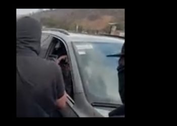 “Algo muy extraño”, dice Sheinbaum de encapuchados que la interceptaron en Chiapas