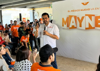 Álvarez Máynez pide no crear falsas expectativas en torno al litio durante gira en Sonora