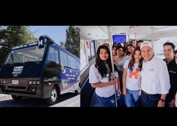 Transporte público eléctrico, propone Antonio Astiazarán