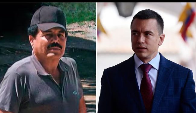 Noboa desafía a López Obrador al incluir al narco El Mayo Zambada en una lista de objetivos militares