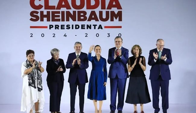 Anuncia Sheinbaum a seis integrantes de su gabinete
