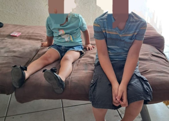 Rescatan a dos menores de edad en estado de abandono en Hermosillo