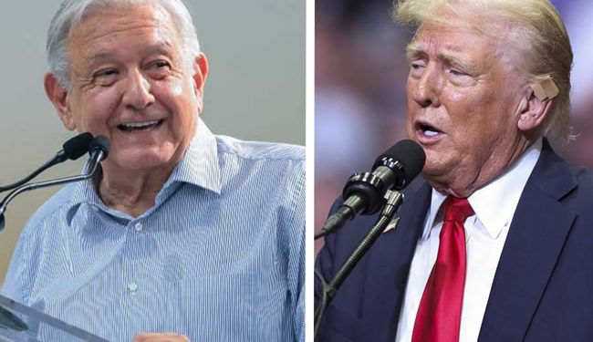 AMLO califica a Trump como un hombre ‘fuerte, de carácter, pero también visionario’