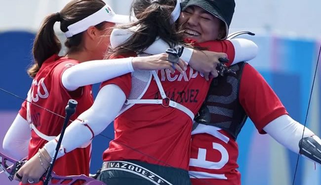 Equipo femenil de tiro con arco da la primera medalla a México en París 2024
