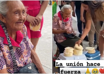 Habitantes de Huatabampo se unen para comprar todos los quesos de Doña Delfina