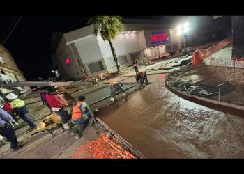 En agosto abrirán circulación de la calle Serdán hasta el tramo de la Garmendia en el centro de la ciudad