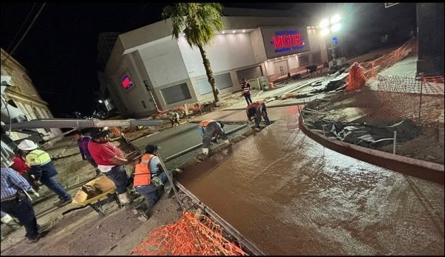 En agosto abrirán circulación de la calle Serdán hasta el tramo de la Garmendia en el centro de la ciudad