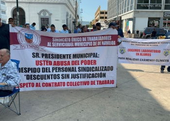 Empleados de Ayuntamientos piden intervención del gobierno estatal ante problemas añejos