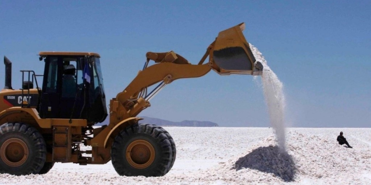 Riad estudia invertir en producción de litio chilena