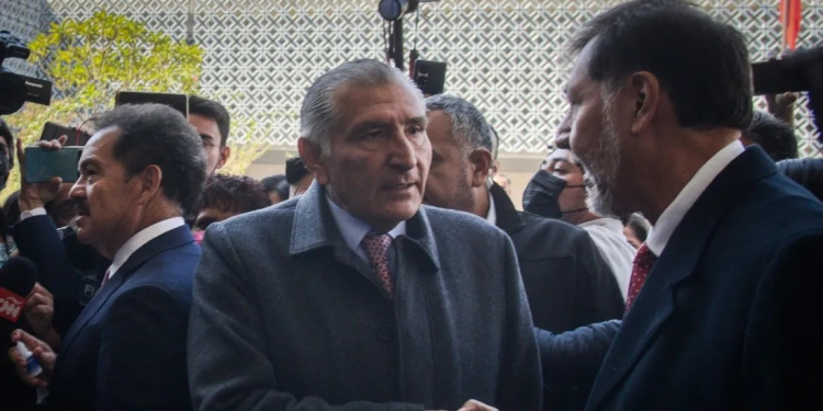 La 4T designa a Noroña como presidente en Senado y a Adán Augusto como coordinador