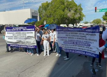 Empleados del Poder Judicial Federal inician paro de labores en Sonora