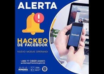 Alerta Unidad Cibernética por modalidad de robo de Facebook