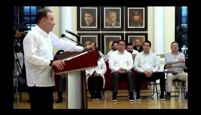 Gobernador Durazo da positivo a COVID-19