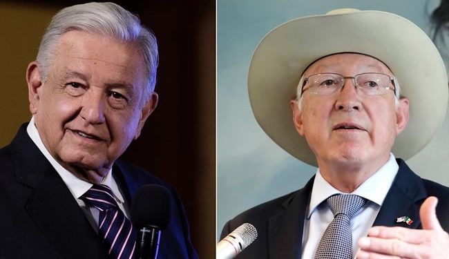 López Obrador critica la actitud “prepotente” e “injerencista” de Ken Salazar contra la reforma judicial