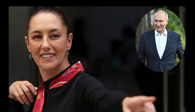 Sheinbaum invita a Putin a toma de posesión: periódico ruso Izvestia