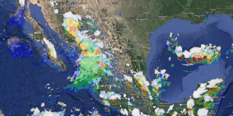 Monzón mexicano dejará lluvias muy fuertes en Sonora y Chihuahua