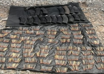 En Sonora, Guardia Nacional y Ejército Mexicano aseguran más de 2 mil cartuchos, 26 cargadores y 770 dosis de posible narcótico