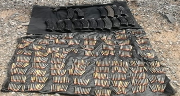 En Sonora, Guardia Nacional y Ejército Mexicano aseguran más de 2 mil cartuchos, 26 cargadores y 770 dosis de posible narcótico