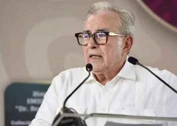 “Está tranquilo Sinaloa”; Rubén Rocha llega a reunión con AMLO y aclara por qué hubo violencia en Culiacán