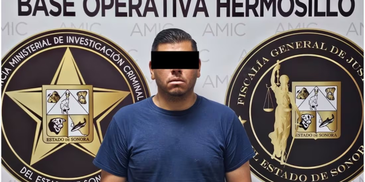 Detienen a policía de Guaymas, por ser probable responsable del homicidio de estadounidense