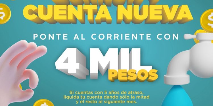 ¿Debes 5 años de agua? Si vives en Hermosillo, paga 4 mil pesos y regulariza tu servicio