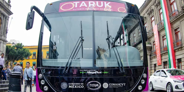 Así es ‘Taruk’, el primer autobús eléctrico mexicano hecho por el Conahcyt para transporte público