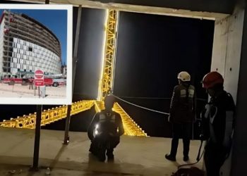 Frustran intento de suicidio en Sonora: salvan a hombre tras 62 horas en lo más alto de una grúa