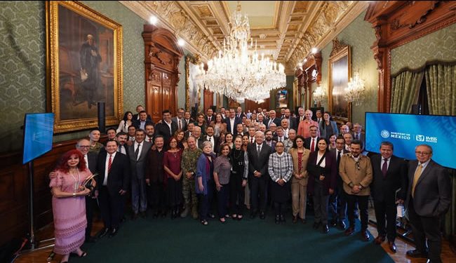 Presenta Durazo avances de IMSS-Bienestar a Claudia Sheinbaum y López Obrador