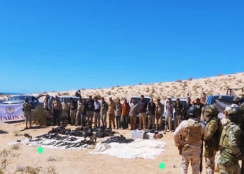 Fuerzas federales detienen a 20 hombres armados tras enfrentamientos en el Golfo de Santa Clara