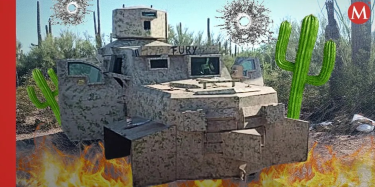 La guerra de ‘narcotanques’ en el desierto de Sonora al estilo Afrika Korps: el nacimiento de un nuevo cártel en México