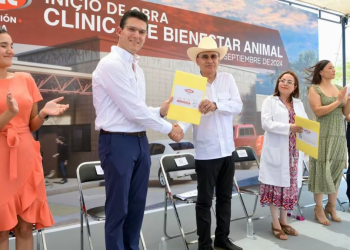 Alfonso Durazo abanderó arranque de la construcción de la Clínica de Bienestar Animal en Hermosillo
