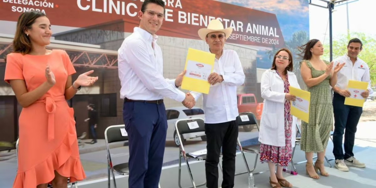 Alfonso Durazo abanderó arranque de la construcción de la Clínica de Bienestar Animal en Hermosillo