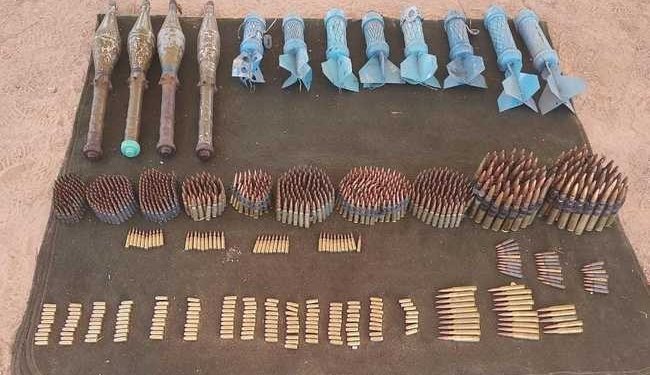 En Sonora, Guardia Nacional y Ejército Mexicano aseguran granadas para lanzacohetes, artefactos explosivos para dron y cartuchos útiles