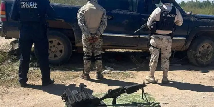 Realizan corporaciones pertenecientes a la Mesa de Seguridad operativo coordinado en El Claro, Sonora