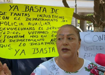 Policías auxiliares de Hermosillo denuncian omisiones en pagos