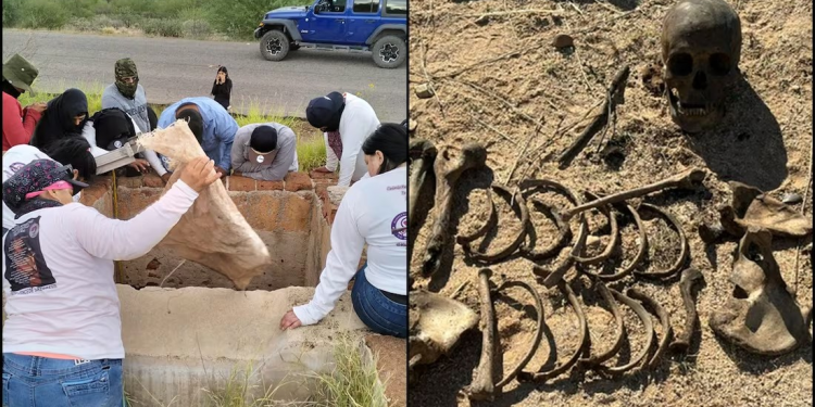 Madres Buscadoras rescatan restos óseos de cuatro personas dentro de dos pozos en Carbó