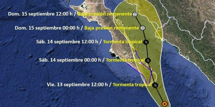 En alerta amarilla y verde 14 municipios de Sonora por Ileana