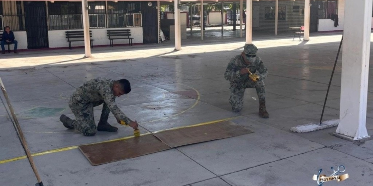 En Sonora realizan tareas de acción social para recuperar espacios públicos