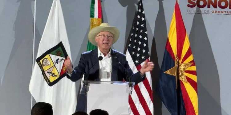 Entre Sonora y Arizona “se materializan los beneficios” del T-MEC: Salazar
