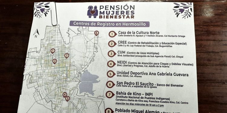 Pensión Mujeres Bienestar: reforzarán estrategias para evitar largas filas en cobros de Sonora