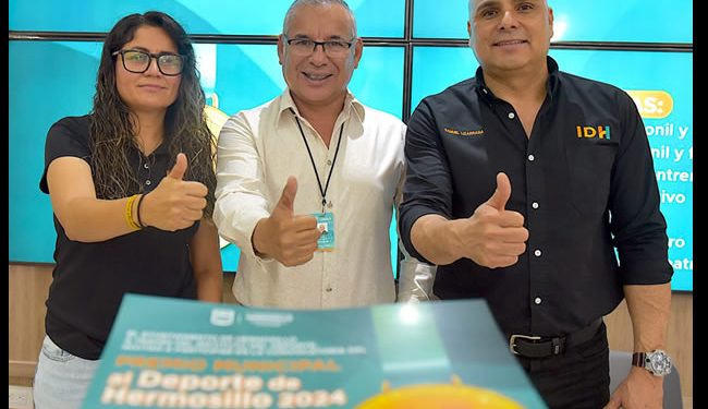 Lanza IDH convocatoria al Premio Municipal del Deporte 2024 en Hermosillo