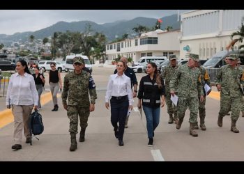 Alistan plan de apoyo para damnificados por “John”; Claudia Sheinbaum se reúne con gobernadores de Guerrero y Michoacán